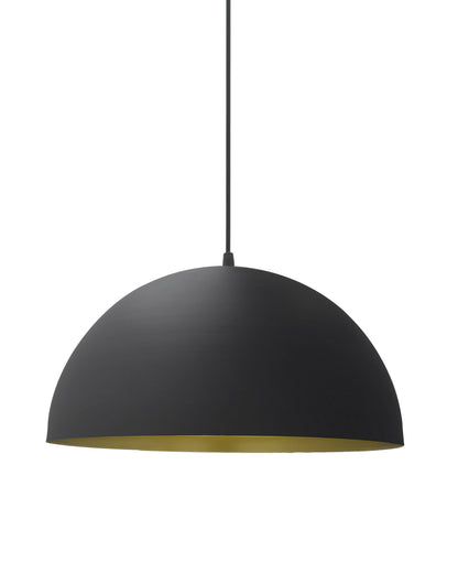 Metallic Black Pendant Hanging Light, Hanging Lamp 12", Industrial E27 lamp