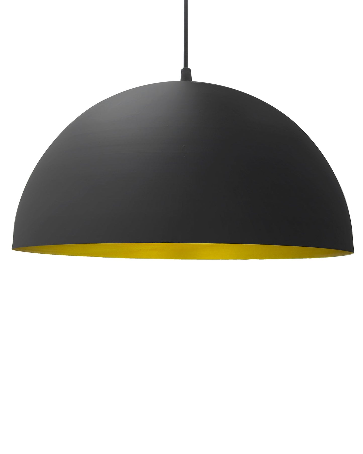 Metallic Black Pendant Hanging Light, Hanging Lamp 14", Industrial E27 lamp