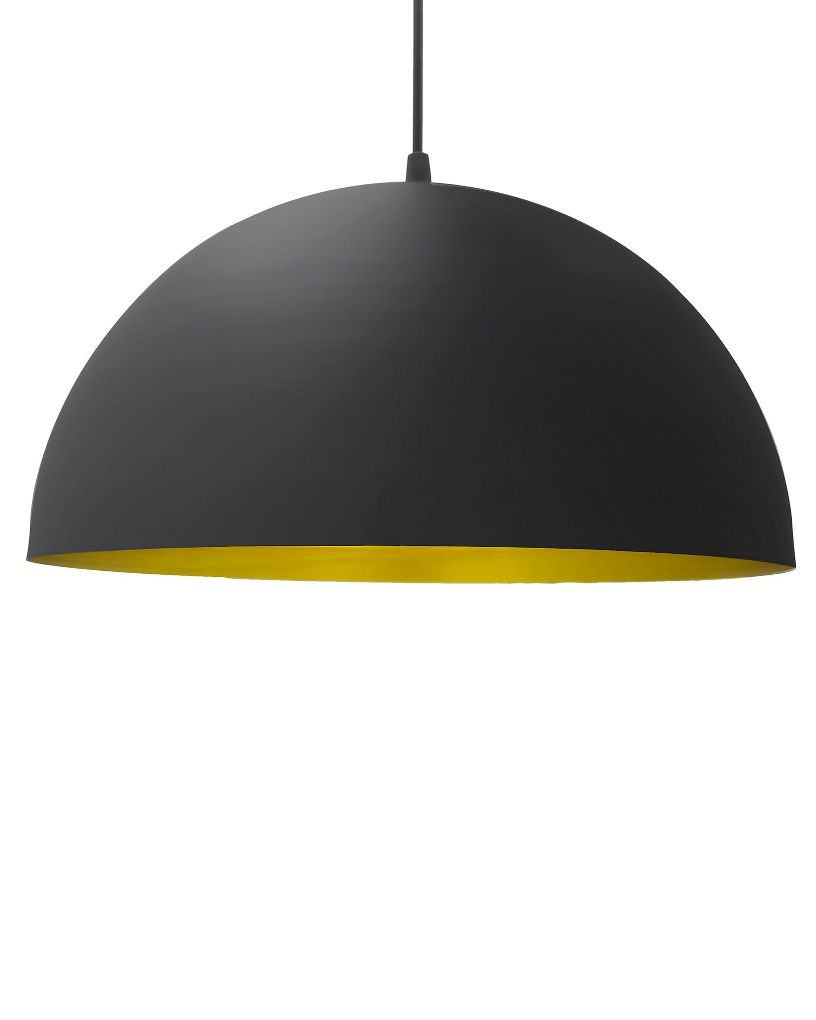 Metallic Black Pendant Hanging Light, Hanging Lamp 14", Industrial E27 lamp