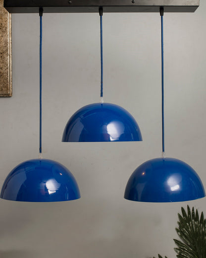 3-lights Linear Cluster Chandelier hanging Pendant Light, kitchen area and dining room light, LED/filament light