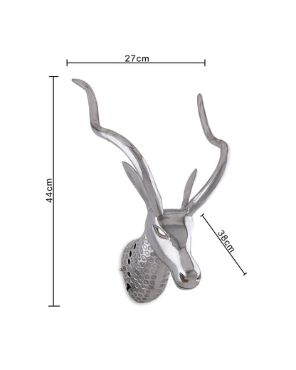 Trophy Deer Head Wall Light, Wall Art Deco Metal Lamp, Modern antler wall lamp,Living room,Bar,Cafe