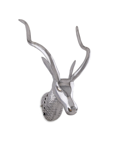 Trophy Deer Head Wall Light, Wall Art Deco Metal Lamp, Modern antler wall lamp,Living room,Bar,Cafe