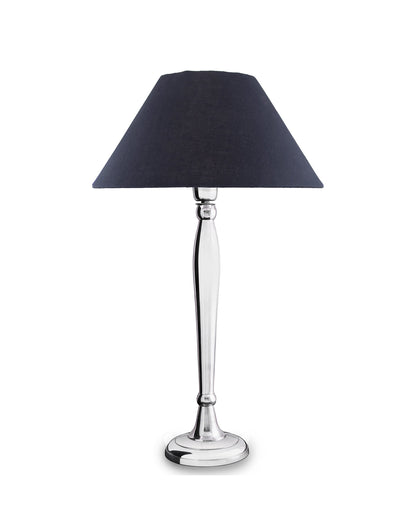 Imperial gold brushed lamp with shade