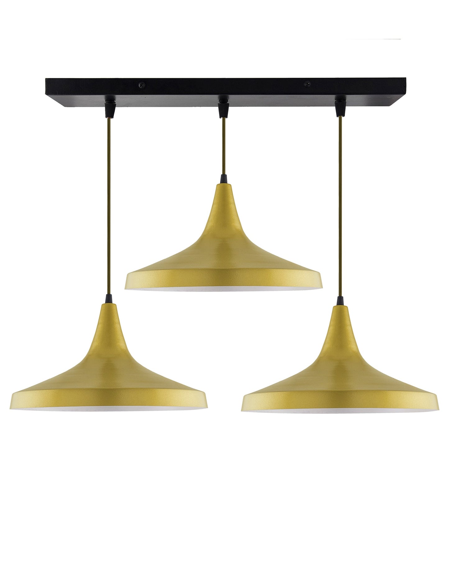 3-Lights Linear Cluster Chandelier Modern Danish hanging Light, E27 Holder, Decorative, URBAN Retro, Nordic Style
