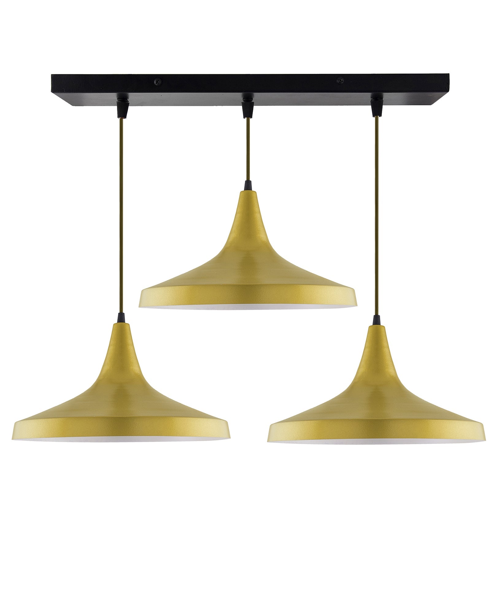 3-Lights Linear Cluster Chandelier Modern Danish hanging Light, E27 Holder, Decorative, URBAN Retro, Nordic Style