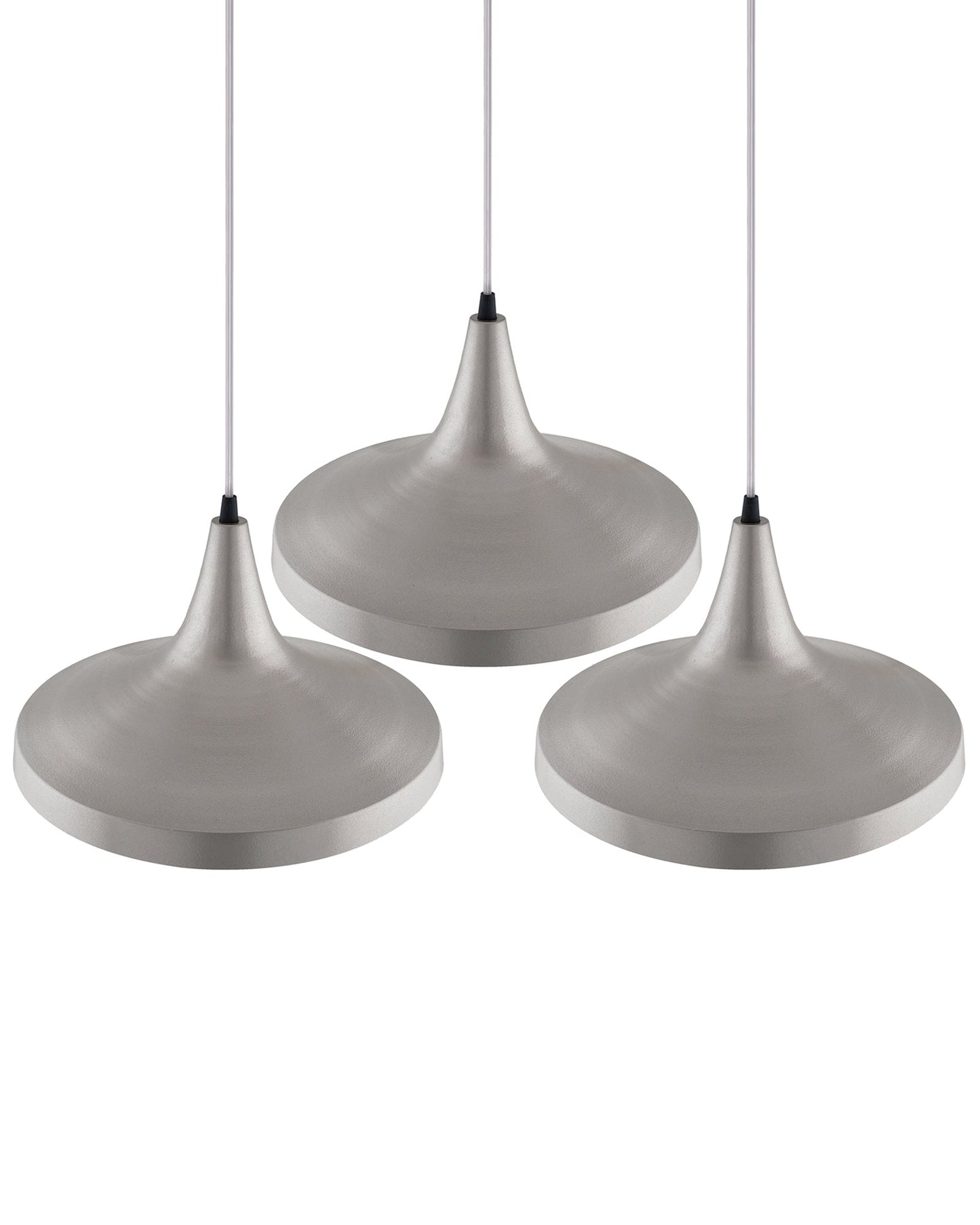 3-Lights Linear Cluster Chandelier Modern Danish hanging Light, E27 Holder, Decorative, URBAN Retro, Nordic Style