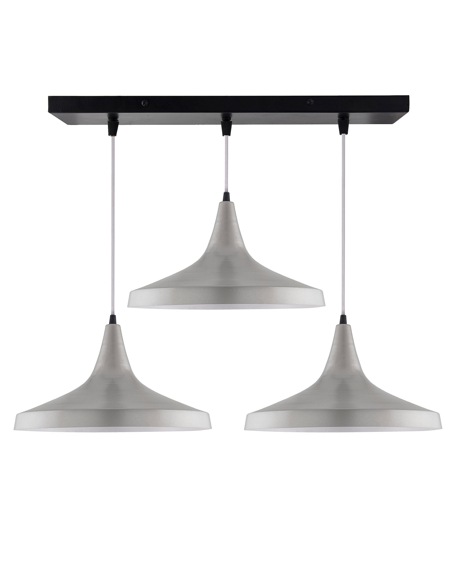 3-Lights Linear Cluster Chandelier Modern Danish hanging Light, E27 Holder, Decorative, URBAN Retro, Nordic Style