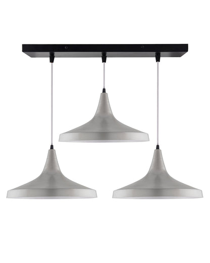 3-Lights Linear Cluster Chandelier Modern Danish hanging Light, E27 Holder, Decorative, URBAN Retro, Nordic Style