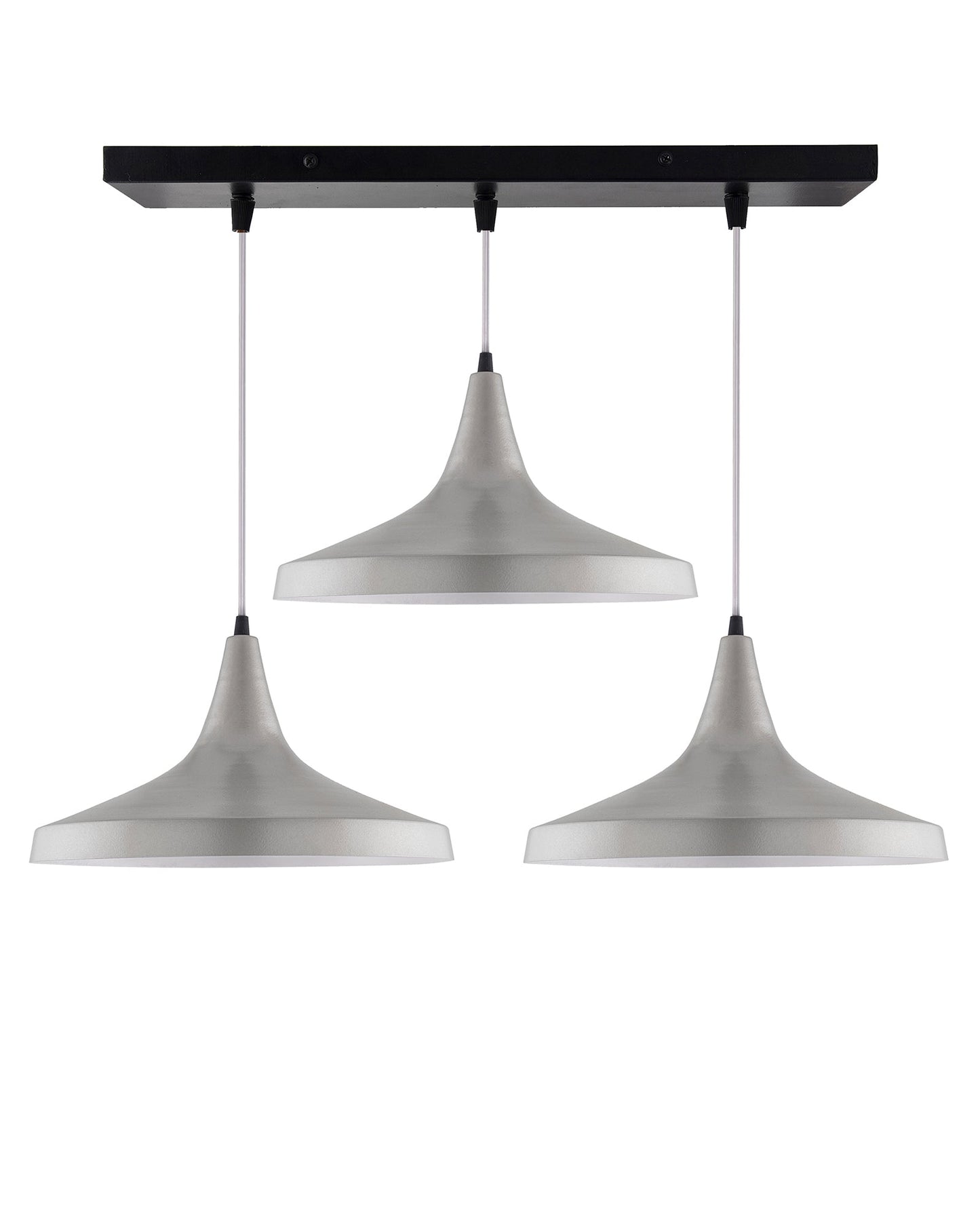3-Lights Linear Cluster Chandelier Modern Danish hanging Light, E27 Holder, Decorative, URBAN Retro, Nordic Style