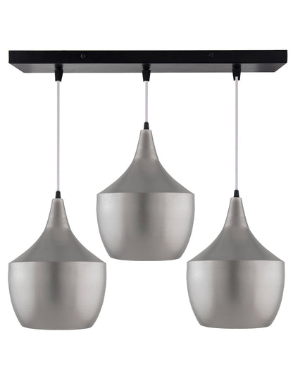 3-Lights Linear Cluster Chandelier Modern Pear hanging Light, E27 Holder, Decorative,URBAN Retro, Nordic Style