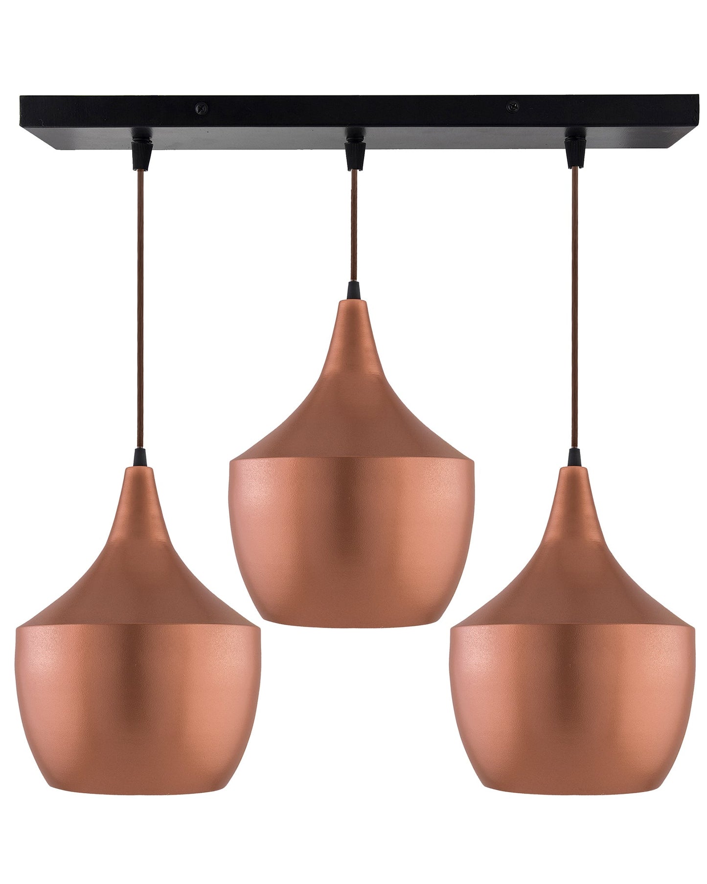 3-Lights Linear Cluster Chandelier Modern Pear hanging Light, E27 Holder, Decorative,URBAN Retro, Nordic Style