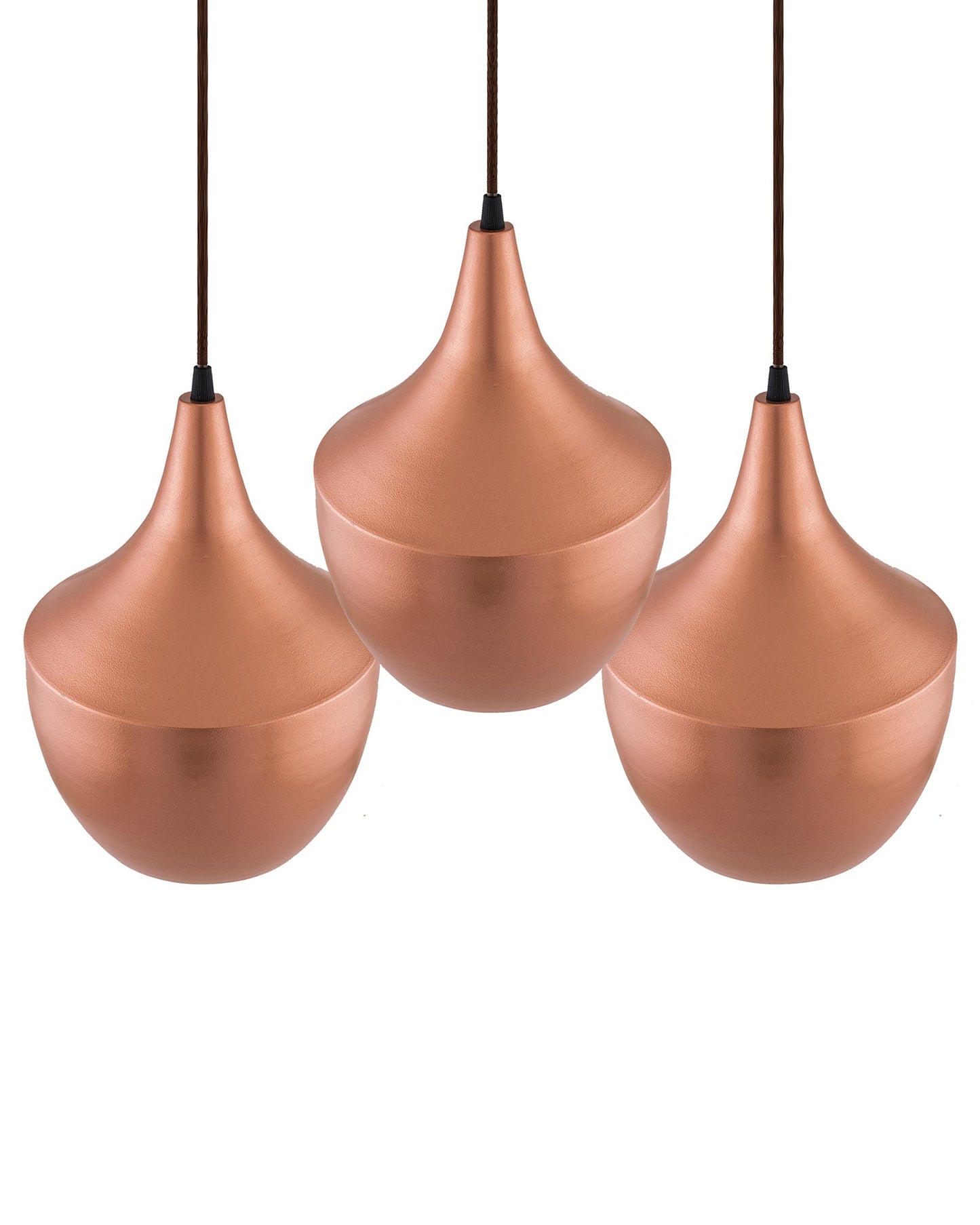3-Lights Linear Cluster Chandelier Modern Pear hanging Light, E27 Holder, Decorative,URBAN Retro, Nordic Style