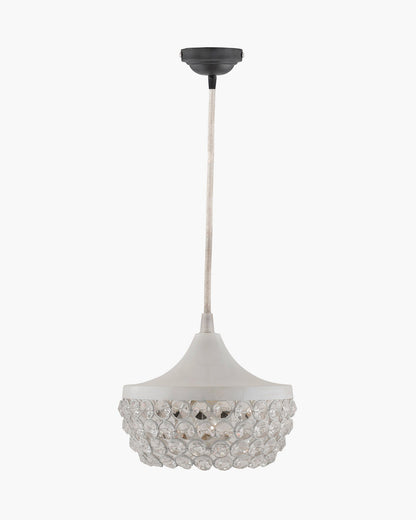 Homesake® Crystal Pendant Ceiling Light – Elegant Modern Hanging Lamp for bedroom, Living Room, Office
