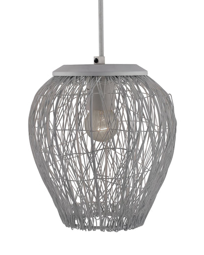 Matt White Crystal Hanging Goblet Ceiling Light Nordic E27 Pendants Ceiling Lamp
