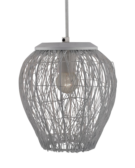 Matt White Crystal Hanging Goblet Ceiling Light Nordic E27 Pendants Ceiling Lamp