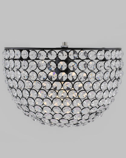 Crystal Round Wall Sconce Lamp, Decorative Door Light,Crystal