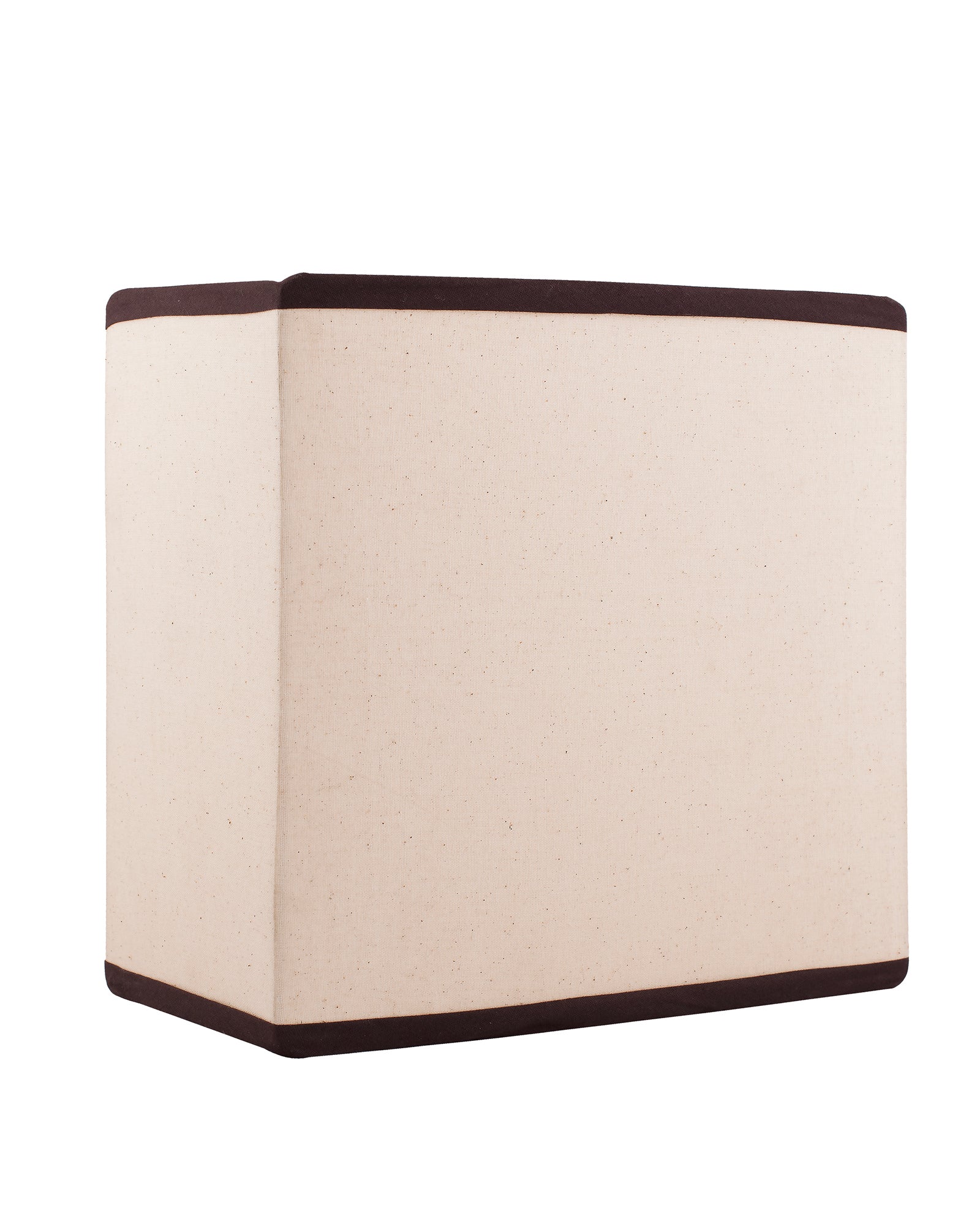 Wall Mounted Sconce Shade Lamp, Door Light E27, Khadi Fabric with dark brown stripes