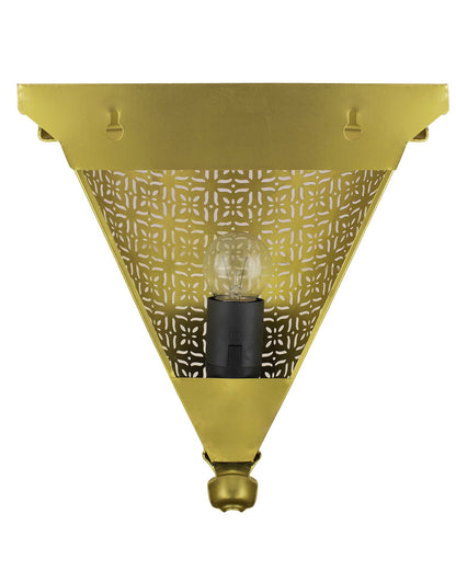Moroccan Wall Trophy Cube Pattern Light shades, Engraved Wall Sconce Light, Antique Handmade