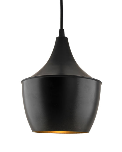 Black Metal Medium Pear Hanging Light, E26/27 Nordic pendant lamp, Modern kitchen, bedroom, living room ceiling lamp