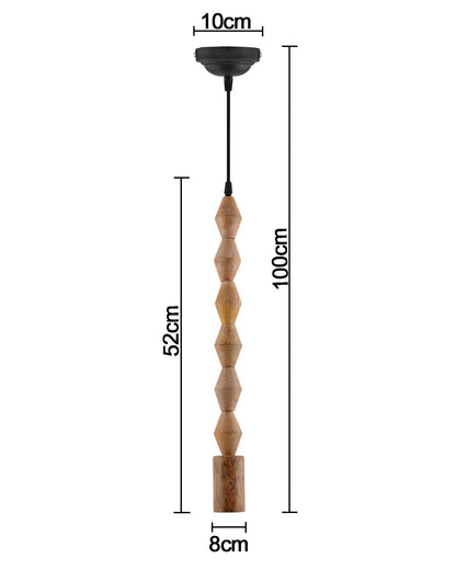 Rustic Diamond Beaded Swag Pendant, Balcony Bar Cafe Living Dining Room, Retro Loft Light, Ceiling Hanging Light