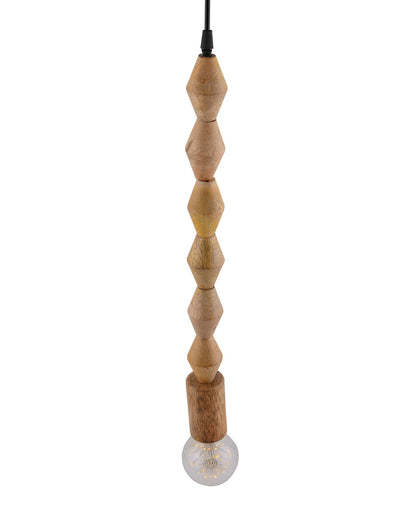 Rustic Diamond Beaded Swag Pendant, Balcony Bar Cafe Living Dining Room, Retro Loft Light, Ceiling Hanging Light