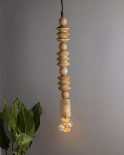 Rustic Mix Beaded Swag Pendant, Balcony Bar Cafe Living Dining Room, Retro Loft Light, Ceiling Hanging Light
