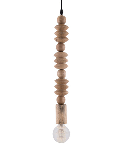Rustic Mix Beaded Swag Pendant, Balcony Bar Cafe Living Dining Room, Retro Loft Light, Ceiling Hanging Light