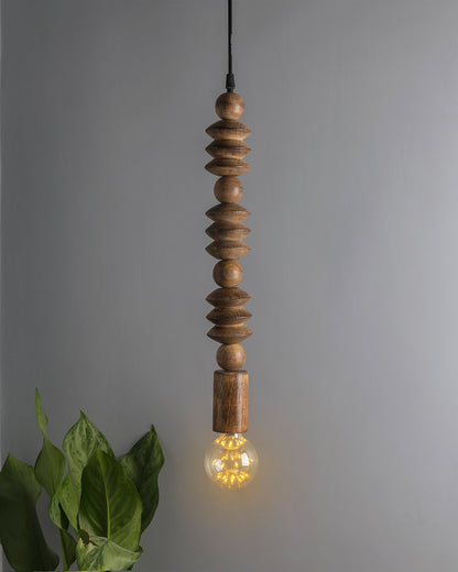 Rustic Mix Beaded Swag Pendant, Balcony Bar Cafe Living Dining Room, Retro Loft Light, Ceiling Hanging Light