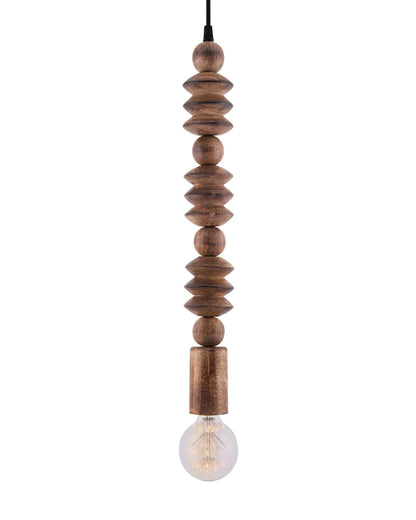 Rustic Mix Beaded Swag Pendant, Balcony Bar Cafe Living Dining Room, Retro Loft Light, Ceiling Hanging Light
