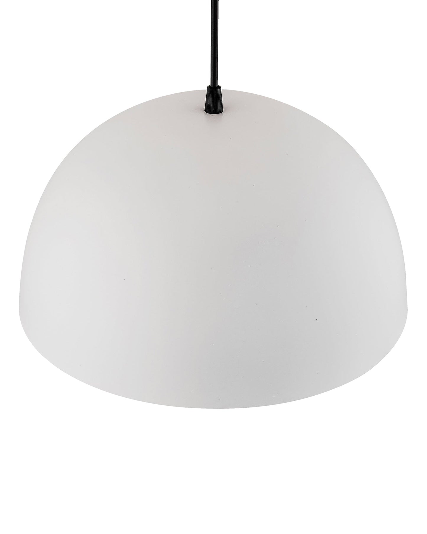 Metallic White Pendant Hanging Light, Hanging Lamp 14", Industrial E27 lamp