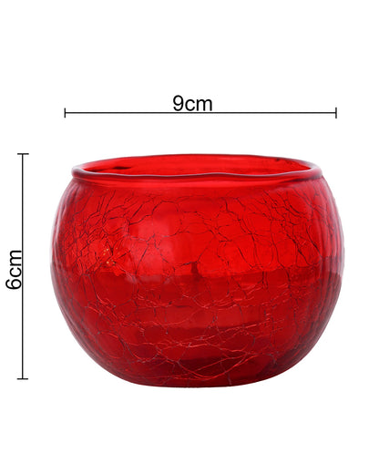 Moroccan Glass Mosaic Candle Holder, Tea Light holder Votive, Set of 2