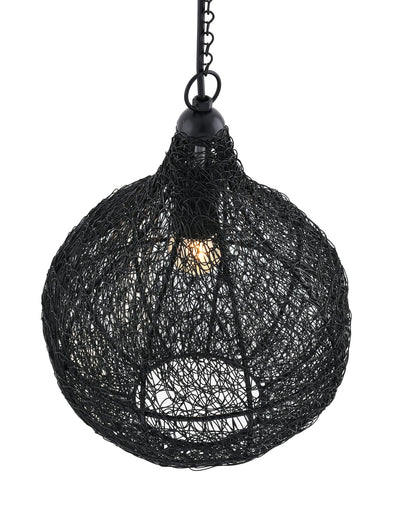 Classic twisted wire Crown hanging pendant light, Golden Hanging fixture lamp Pendants Ceiling Lamp