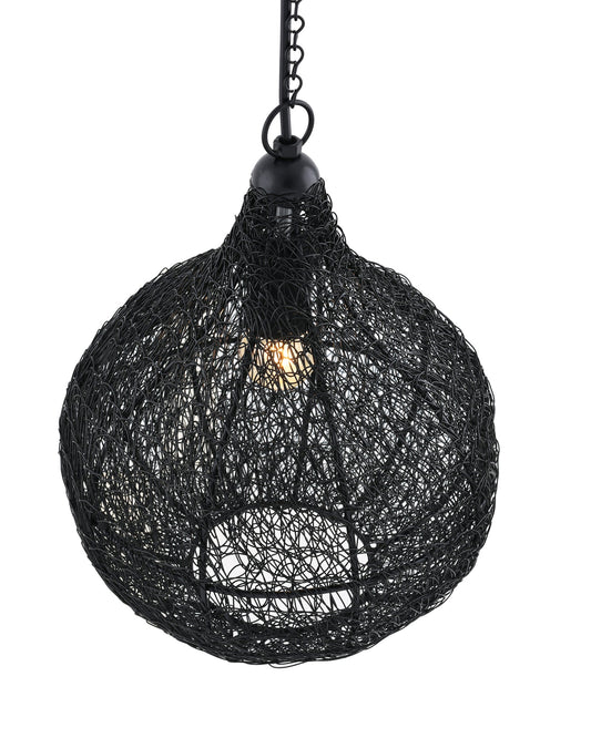 Classic twisted wire Crown hanging pendant light, Golden Hanging fixture lamp Pendants Ceiling Lamp