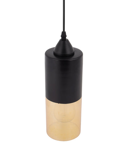 Glass Tube Pendant Light Loft Bar Counter Dining Room Ceiling Hanging Lamp, E27