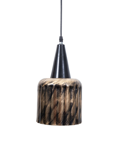 Toned Oil Rubbed Vintage Metal Ceiling Lamp