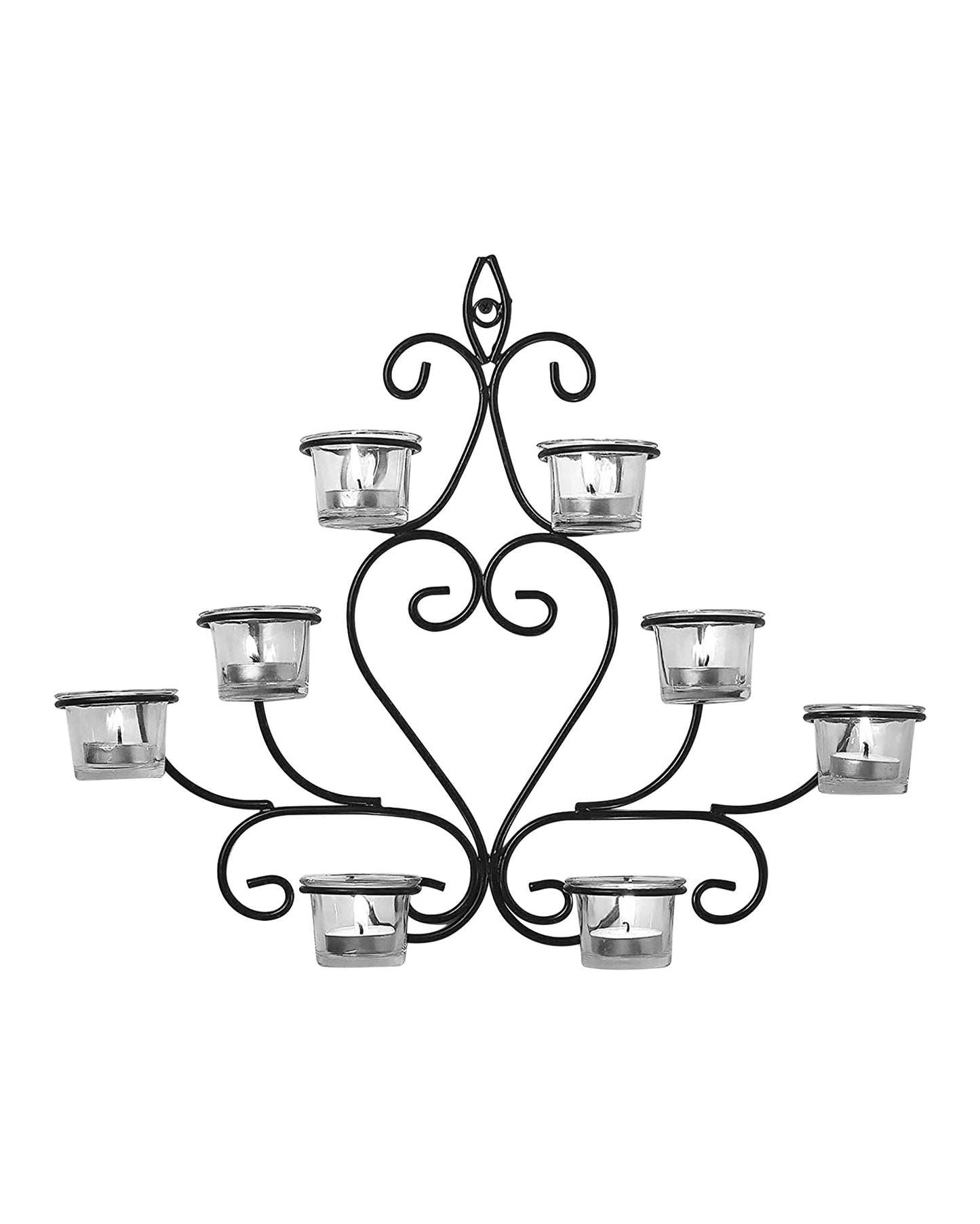 Homesake® Votive Candle Holder for Birthday, Diwali Decoration, Scented - Fragrance Candles with Glass Decorative TeaLight Candle Stand kit for Home, Room, Bedroom, Bathroom…