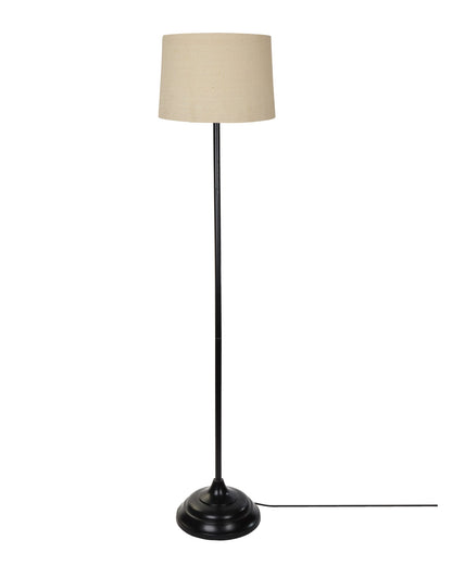 Contemporary Metal Floor Lamp,Contemporary Minimalist Standing Floor Light with Iron Legs,E27 Lamp Base,Modern Design Standing Light for Living Room,Study Room and Bedroom, Straight