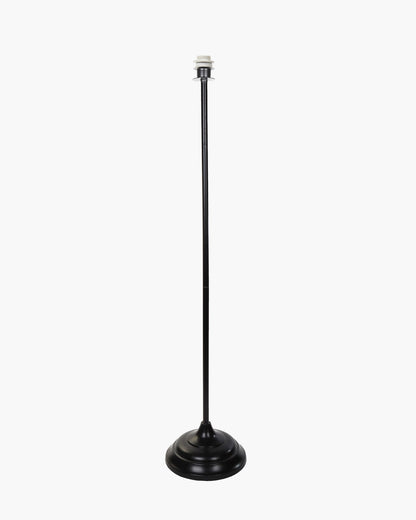 Contemporary Metal Floor Lamp,Contemporary Minimalist Standing Floor Light with Iron Legs,E27 Lamp Base,Modern Design Standing Light for Living Room,Study Room and Bedroom, Straight