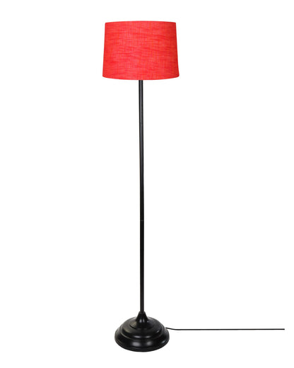 Contemporary Metal Floor Lamp,Contemporary Minimalist Standing Floor Light with Iron Legs,E27 Lamp Base,Modern Design Standing Light for Living Room,Study Room and Bedroom, Straight