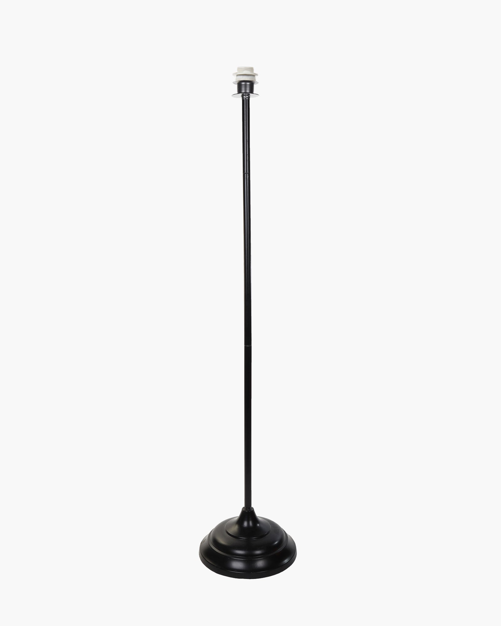 Contemporary Metal Floor Lamp,Contemporary Minimalist Standing Floor Light with Iron Legs,E27 Lamp Base,Modern Design Standing Light for Living Room,Study Room and Bedroom, Straight