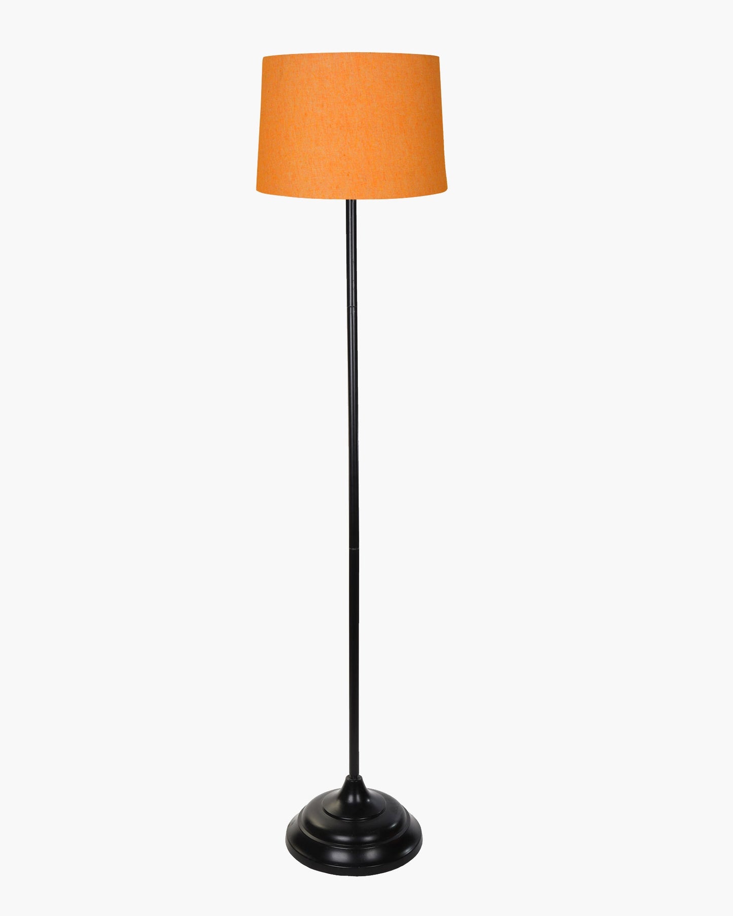 Contemporary Metal Floor Lamp,Contemporary Minimalist Standing Floor Light with Iron Legs,E27 Lamp Base,Modern Design Standing Light for Living Room,Study Room and Bedroom, Straight