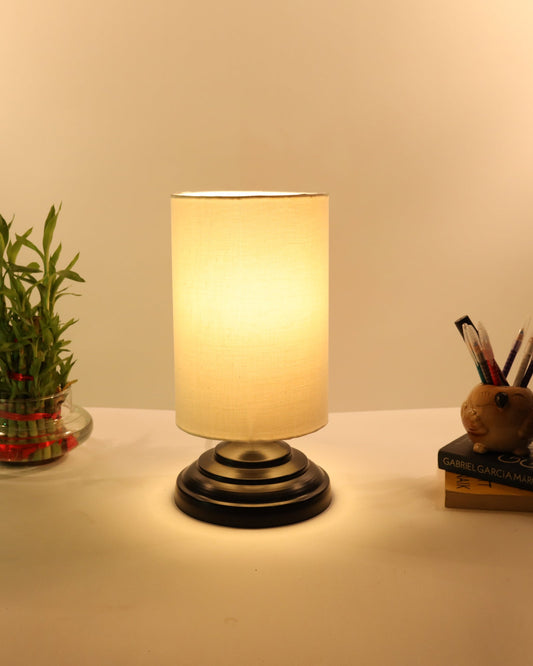 Copy of Modern Zen Wooden Lampshade Nightstand Lamps, Antique Base E27 Creative Reading Bedside Lamps Ideal for Bedroom, Concentric