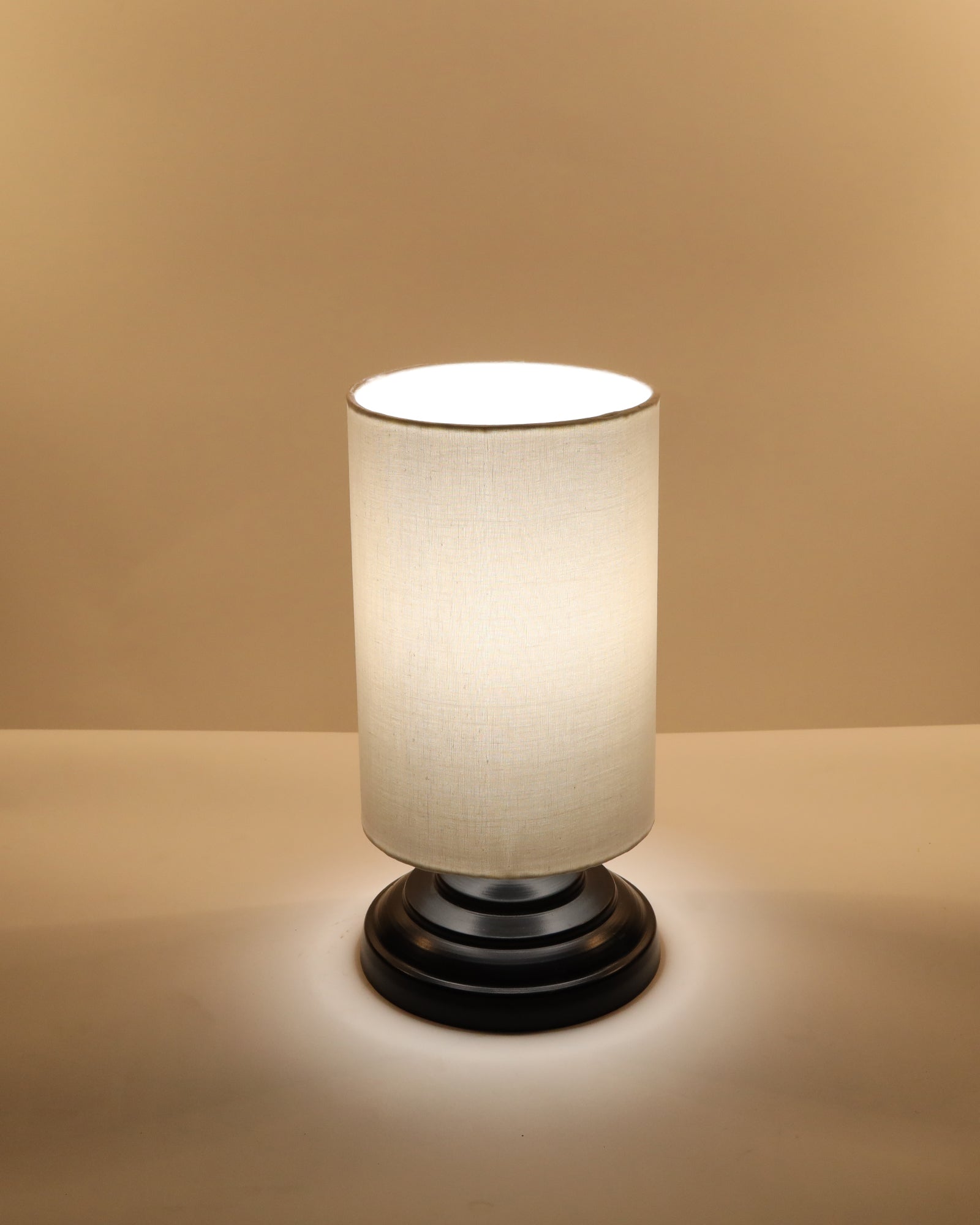 Copy of Modern Zen Wooden Lampshade Nightstand Lamps, Antique Base E27 Creative Reading Bedside Lamps Ideal for Bedroom, Concentric