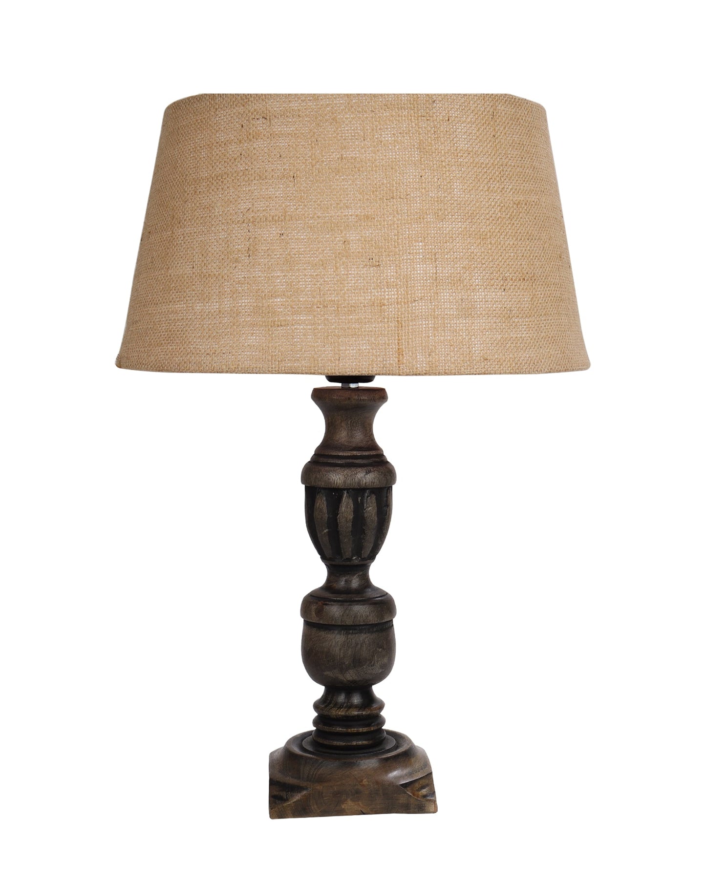Signature Rustic Table Lamp set of 2, farmhouse Living Room Bedroom House Bedside Nightstand Home Office Reading Light, Cubist