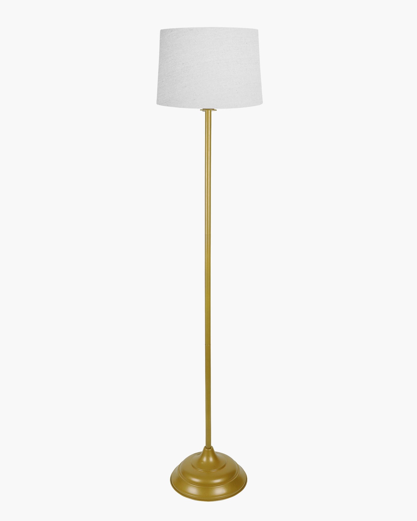 Contemporary Metal Floor Lamp,Contemporary Minimalist Standing Floor Light with Iron Legs, E27 Lamp Base, Modern Design Standing Light for Living Room,Bedroom,Antique Gold