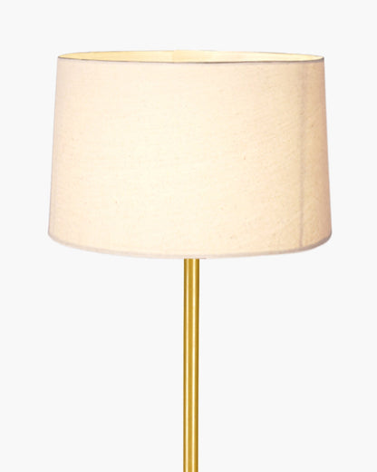 Contemporary Metal Floor Lamp,Contemporary Minimalist Standing Floor Light with Iron Legs, E27 Lamp Base, Modern Design Standing Light for Living Room,Bedroom,Antique Gold