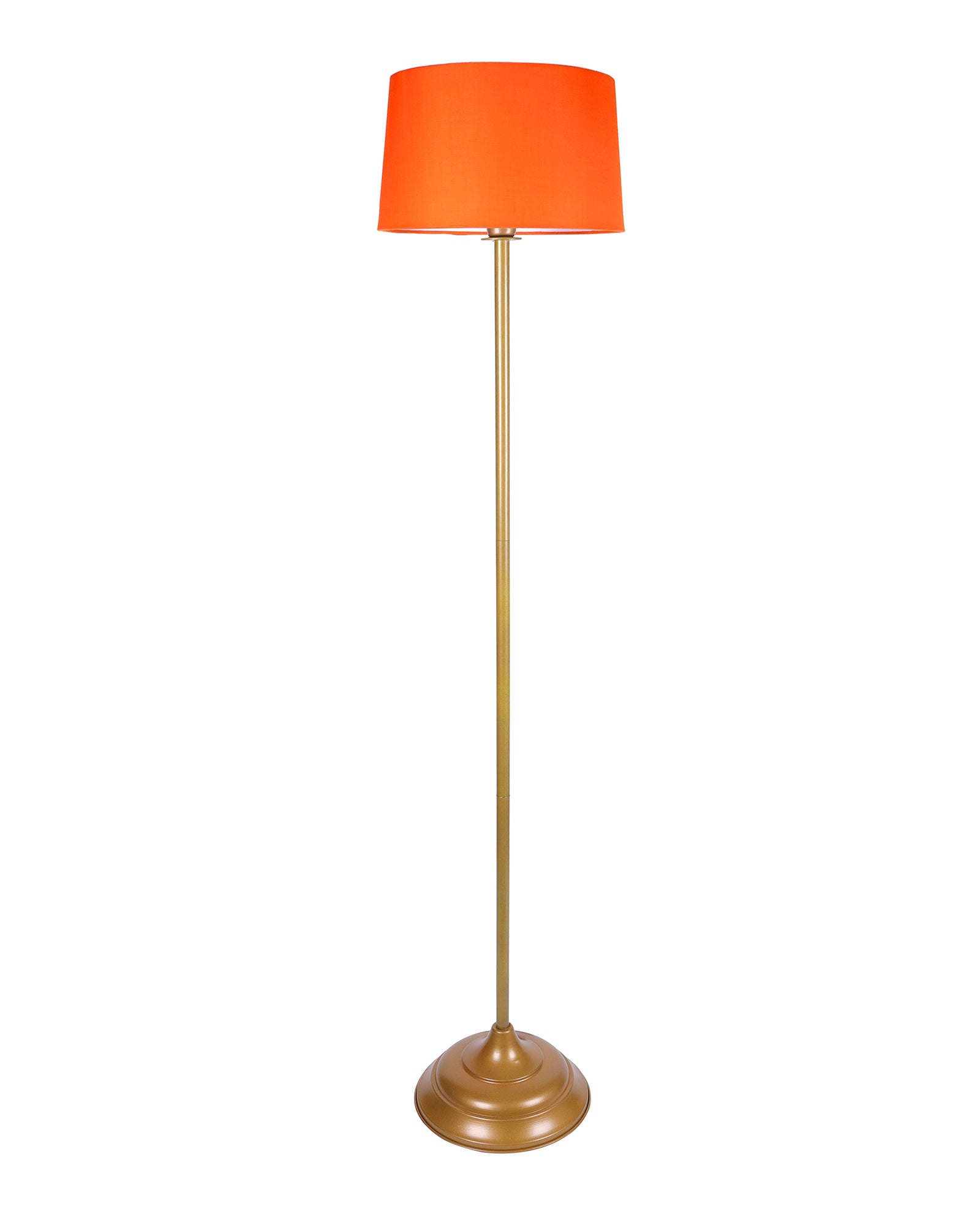 Contemporary Metal Floor Lamp,Contemporary Minimalist Standing Floor Light with Iron Legs, E27 Lamp Base, Modern Design Standing Light for Living Room,Bedroom,Antique Gold