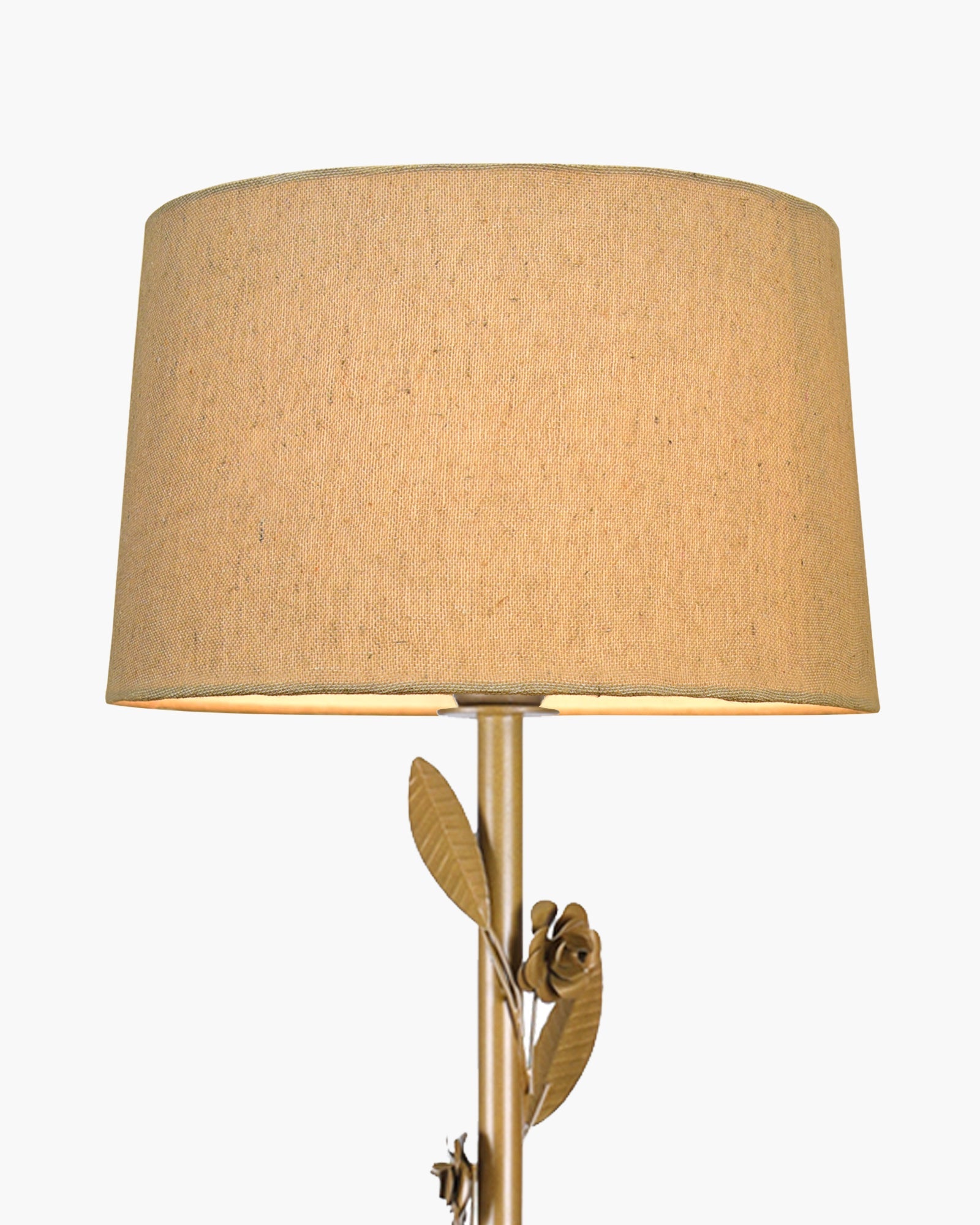 Contemporary Metal Floor Lamp,Contemporary Minimalist Standing Floor Light with Iron Legs, E27 Lamp Base, Modern Design Standing Light for Living Room,Bedroom,Antique Gold