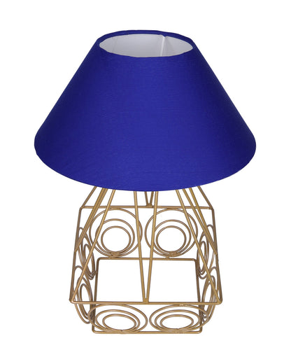 Modern Farmhouse Metal Golden Desk Table Lamp, Bedside Living Room