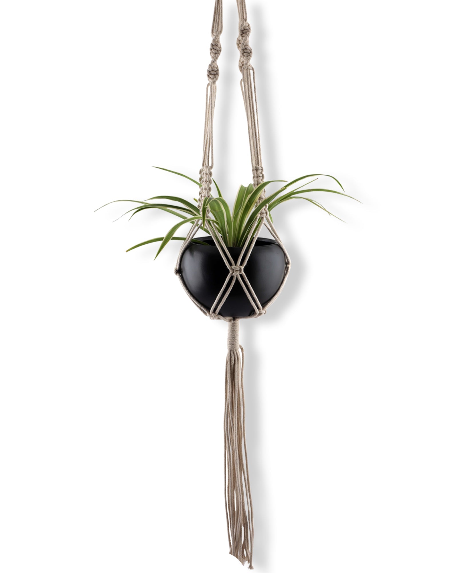 Macreme Hanging Planter Large Macrame with Pot Pack of 1